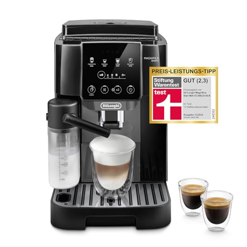 De'Longhi Magnifica S ECAM 22.110.B: Voller Kaffeegenuss auf Knopfdruck mit Milchschaum-Düse