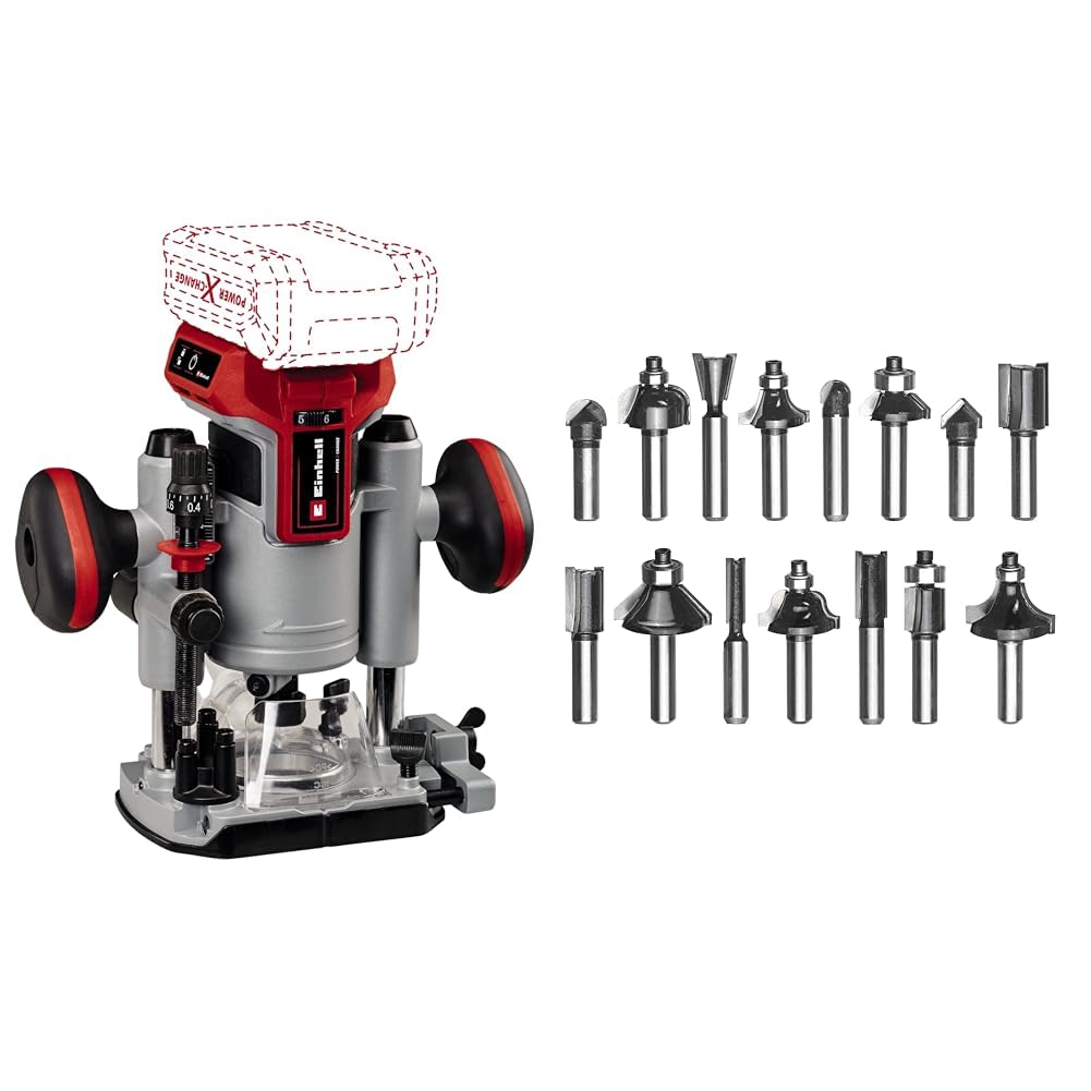 Einhell Professional Akku-Kantenfräse TP-ET 18 Li BL-Solo