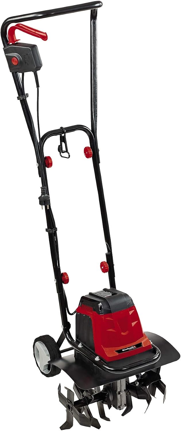 Einhell Elektro-Bodenhacke GC-RT 1440 M (1400 W, 40 cm Arbeitsbreite, 200 mm Arbeitstiefe, Reihenschlussmotor, Überlastkupplung, klappbarer Führungsholm)