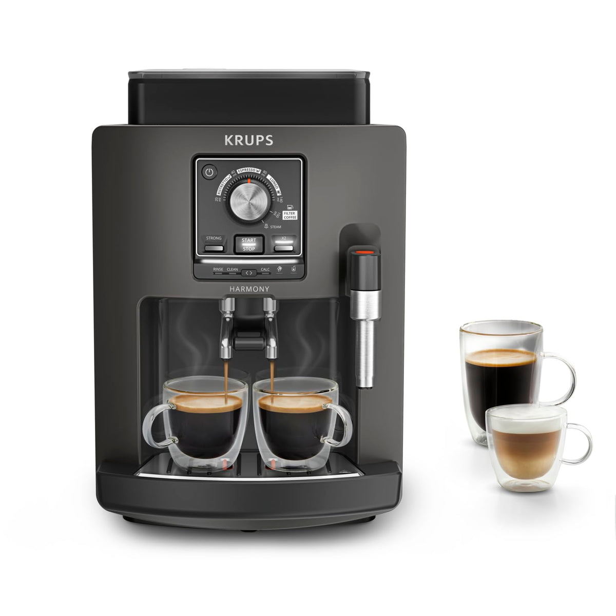 KRUPS Harmony Milk Kaffeevollautomat, 5 Kaffeespezialitäten