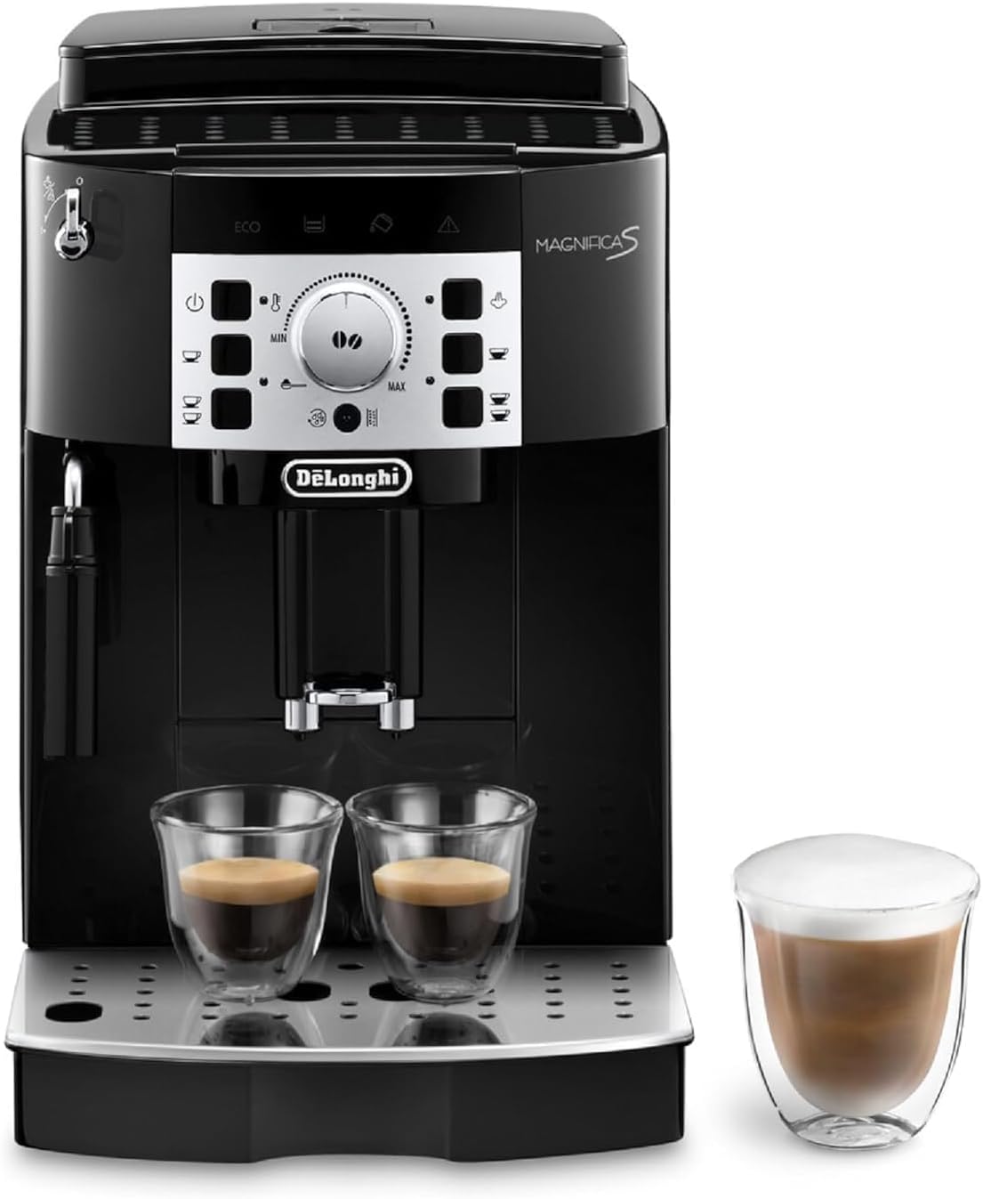 De'Longhi Magnifica S ECAM 22.110.B: Voller Kaffeegenuss auf Knopfdruck mit Milchschaum-Düse