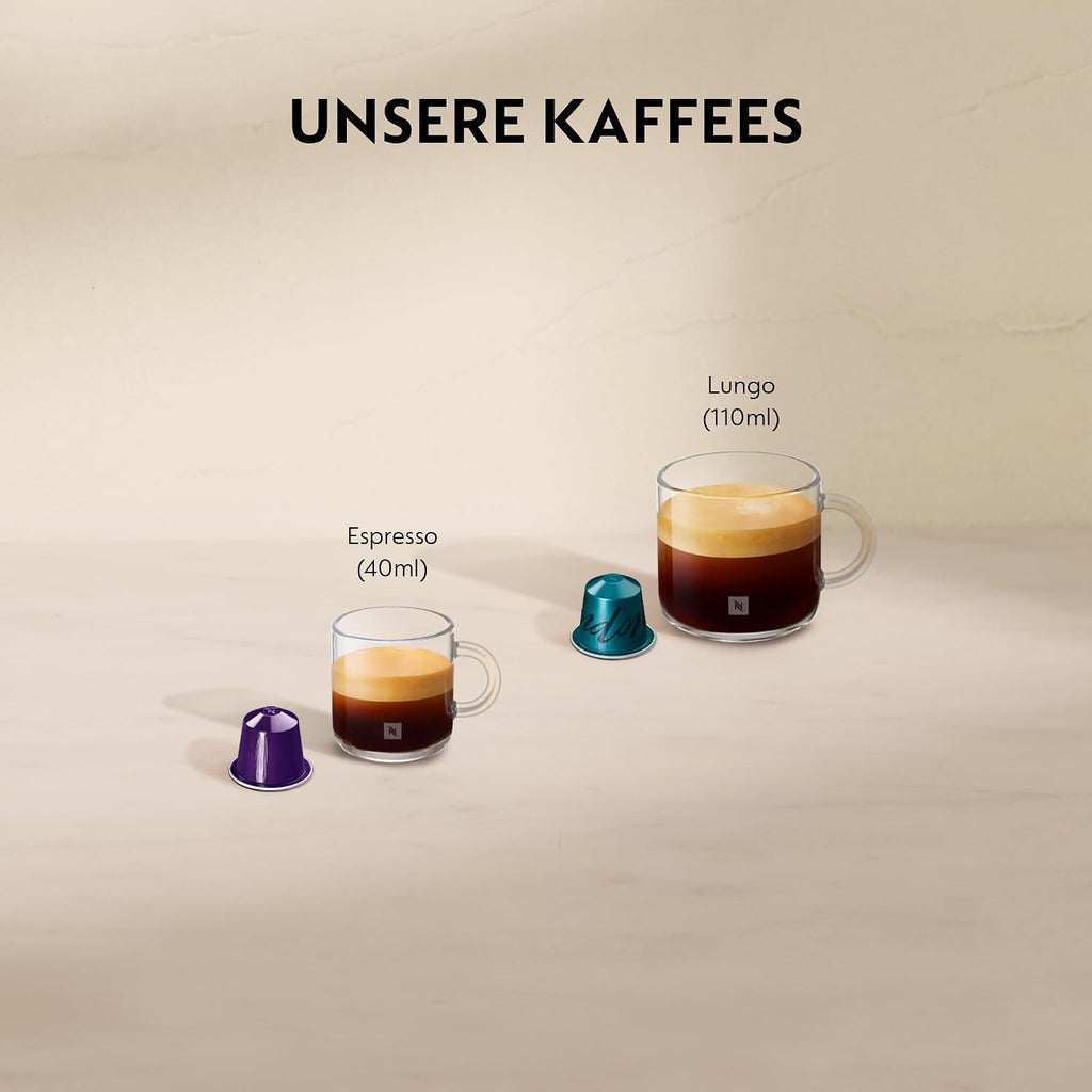 Nespresso KRUPS Essenza Mini Schwarz Original Kapselmaschine XN1108