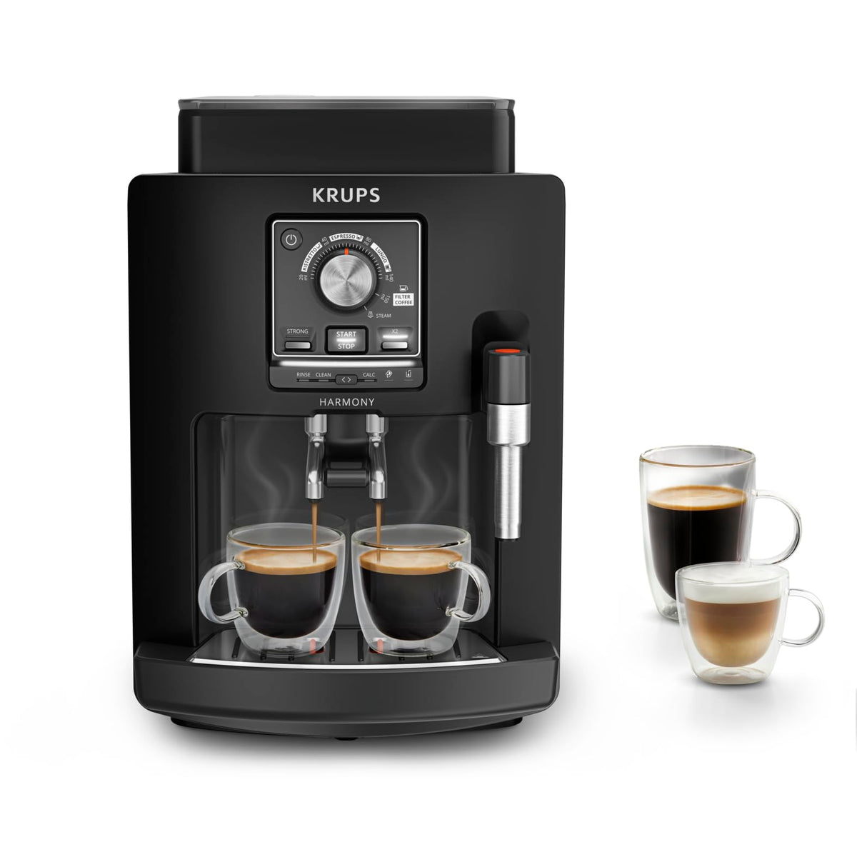 KRUPS Harmony Milk Kaffeevollautomat, 5 Kaffeespezialitäten