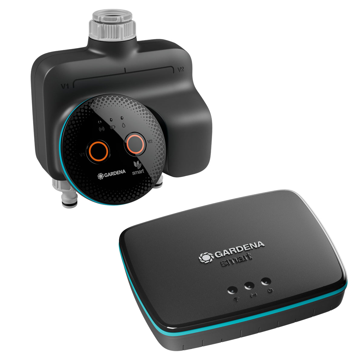 Gardena smart Water Control Bewässerungssteuerung; smart: Datengesteuerte Bewässerung*, Smart Home Integration*, Clevere Bewässerung, Hochwertige Ventiltechnik, Frostwarnung* (19033-20)