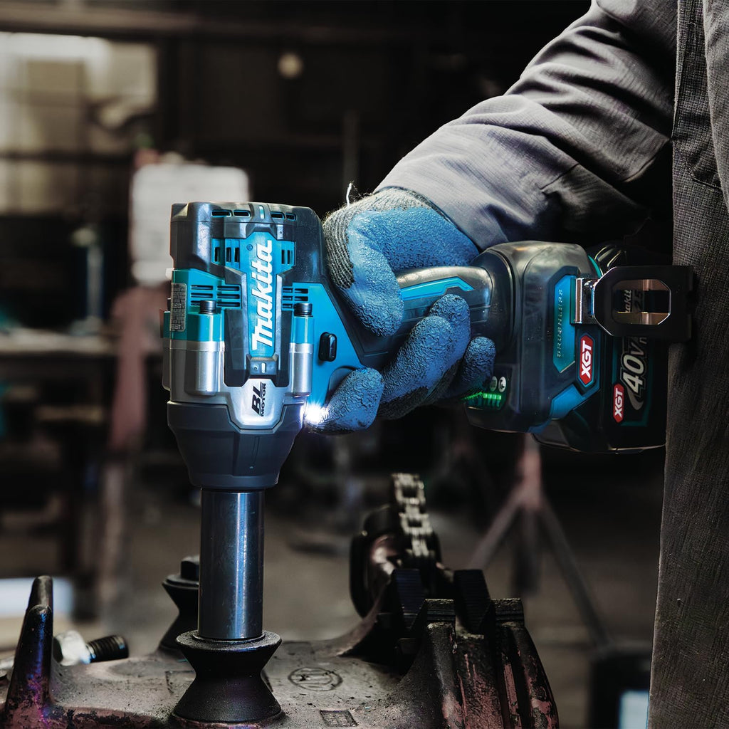 Makita TW008GZ Akku-Schlagschrauber 40V max. (ohne Akku, ohne Ladegerät), Petrol