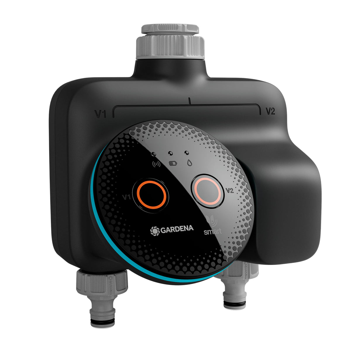Gardena smart Sensor Control Set Bewässerungssteuerung; smart: Datengesteuerte Bewässerung*, Smart Home Integration*, Bodenfeuchtesensor im Lieferumfang enthalten, Hochwertige Ventiltechnik (19045-20)
