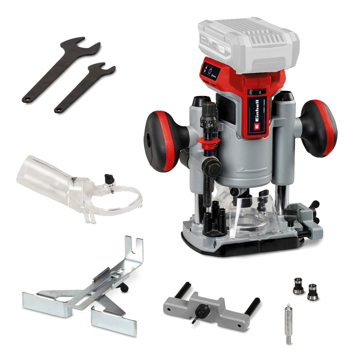Einhell Professional Akku-Kantenfräse TP-ET 18 Li BL-Solo