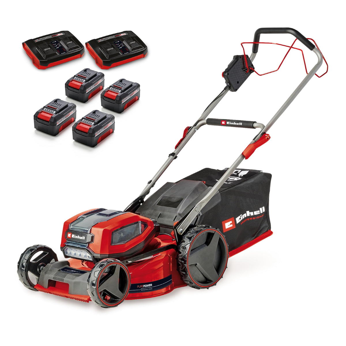 Einhell Akku-Rasenmäher GP-cm 36/52 S Li BL Kit