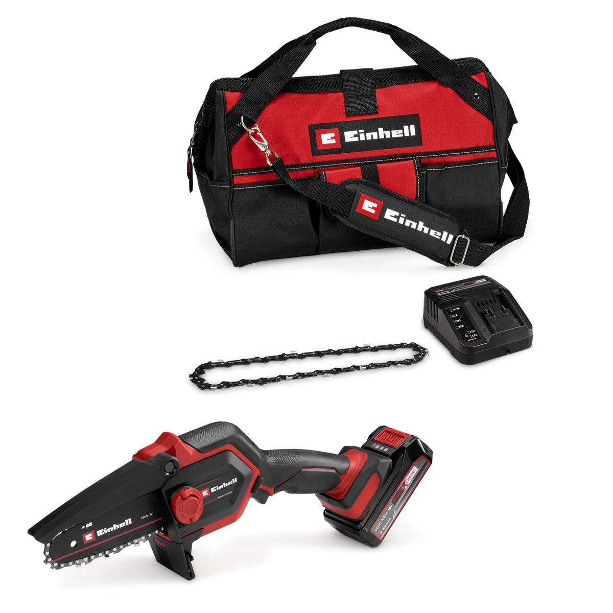 Einhell Akku-Ast-Kettensäge GE-PS 18/15 Li BL-Solo