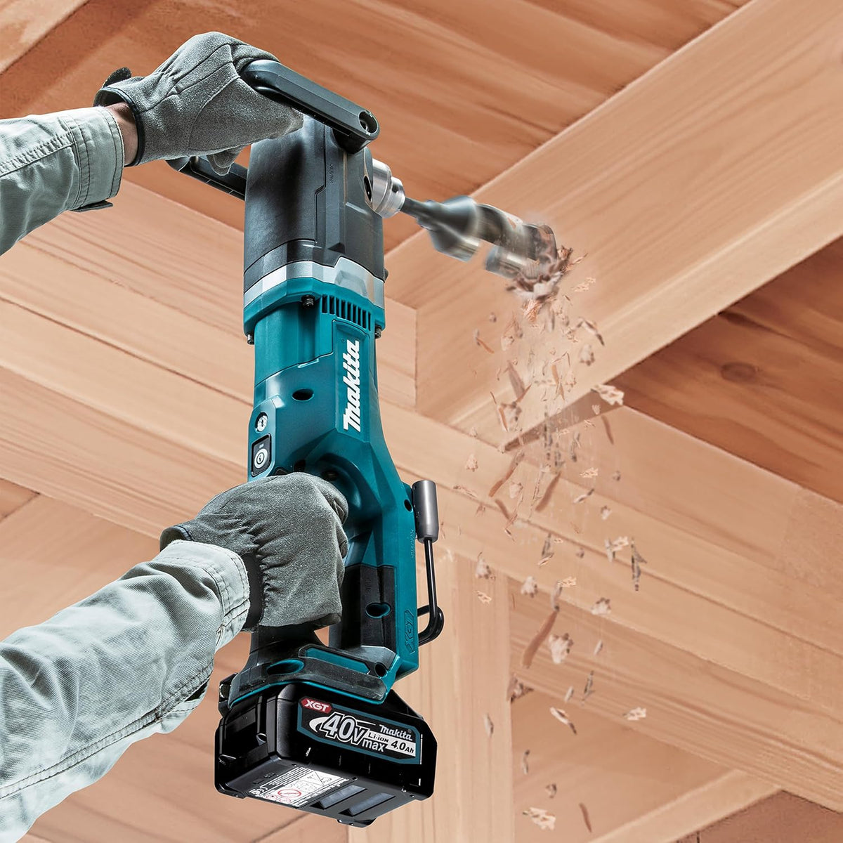 Makita DA001GZ Akku-Winkelbohrmaschine 40V max. (ohne Akku, ohne Ladegerät)